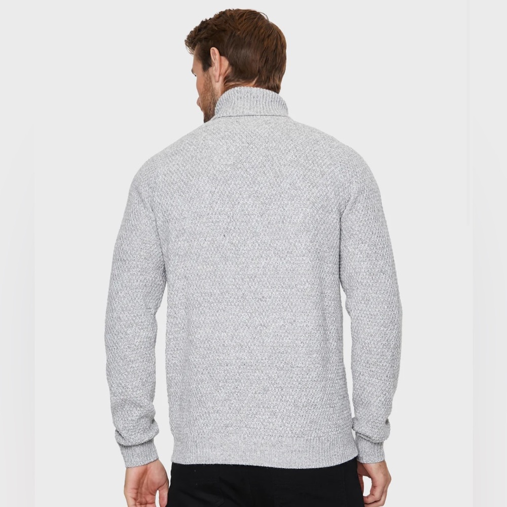 Threadbare Turtle Neck Cable Knit Jumper - image 2